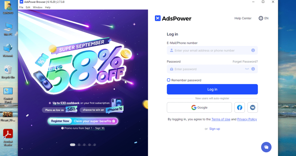 Ads Power Offical Dashboard