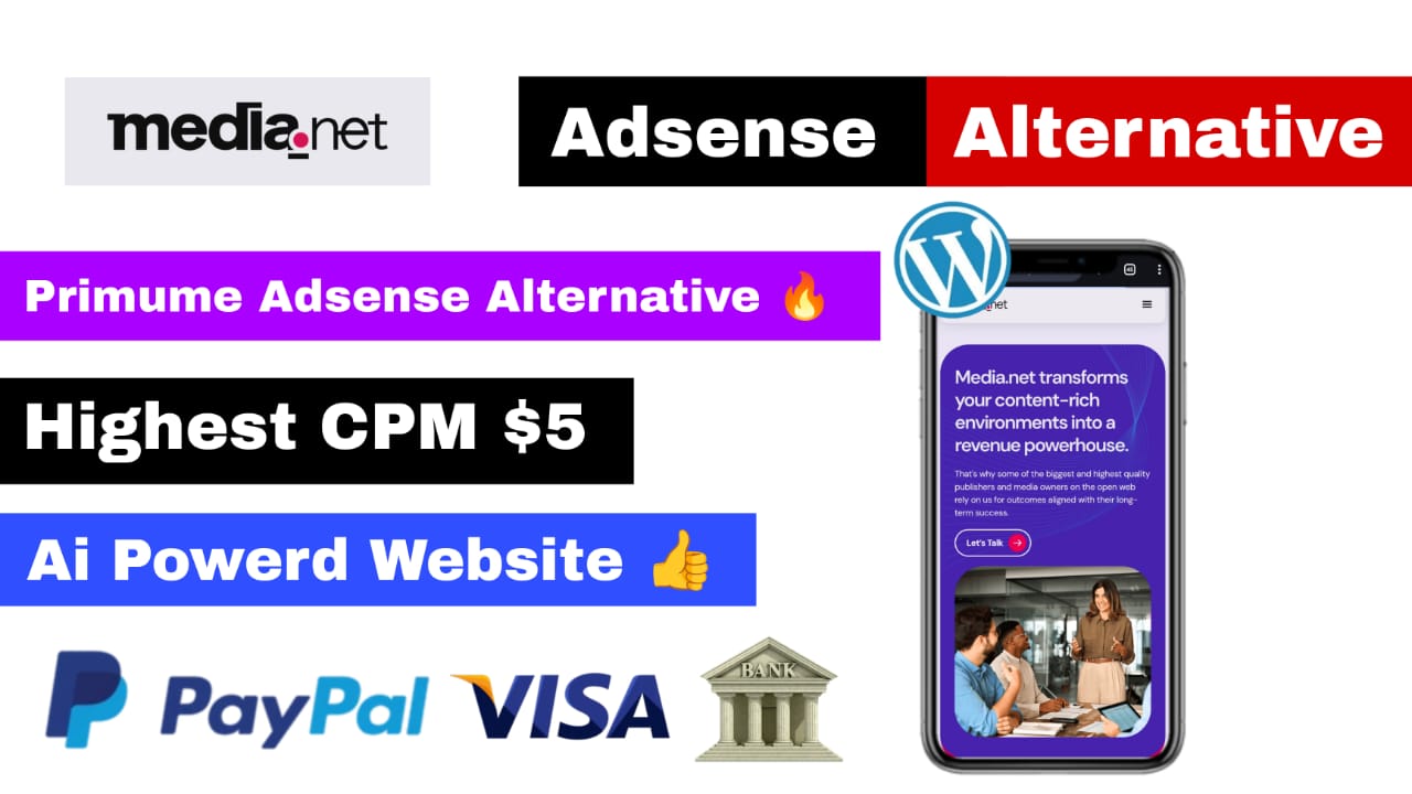 Media Net Best Adsense Altrnative Website