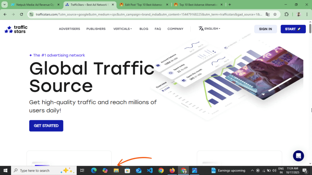 Traffic Stars Adsense Alternative