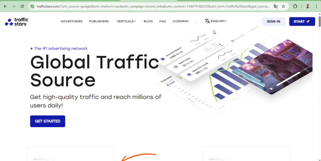 Traffic Stars Adsense Altrnative Website