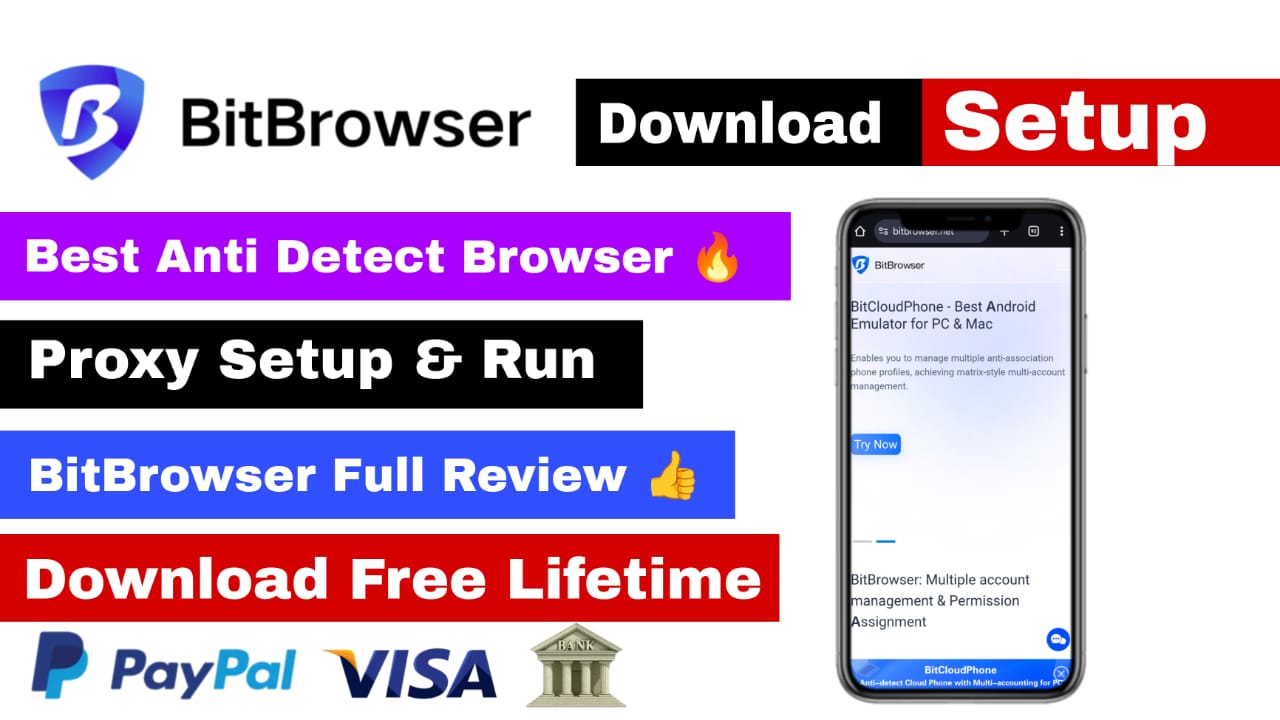 How To Download BitBrowser And Run Proxy In BitBrowser Full Review