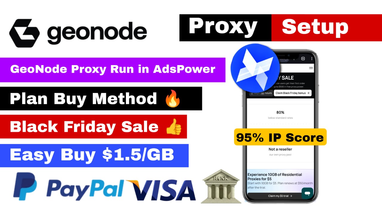 How To Run GeoNode Proxy In AdsPower