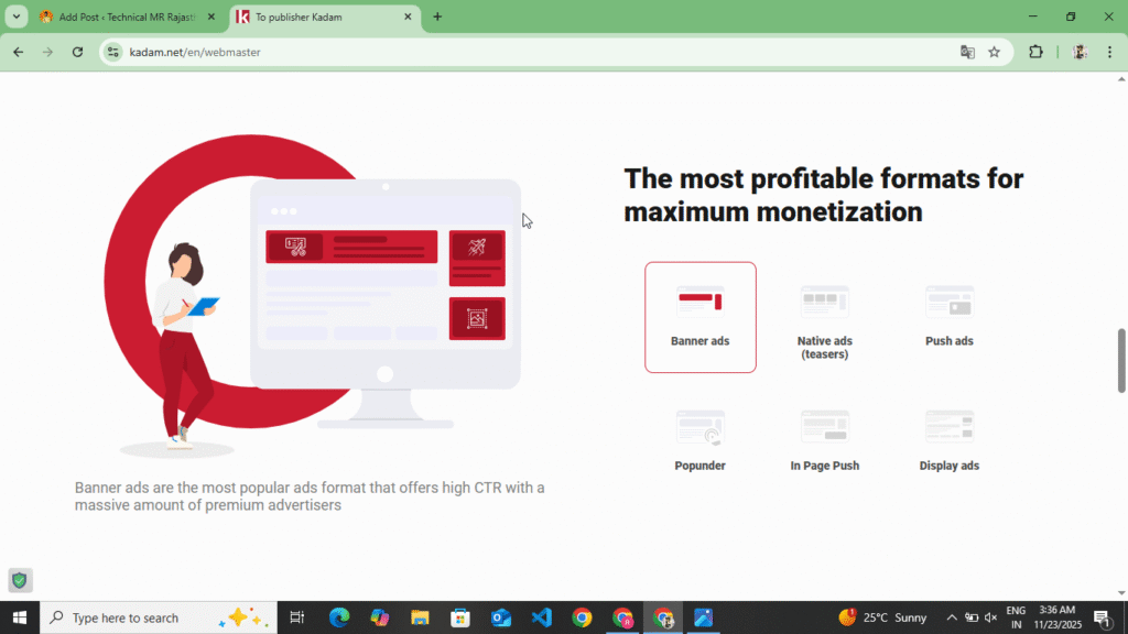 Ads Forment In Kadam.Net 