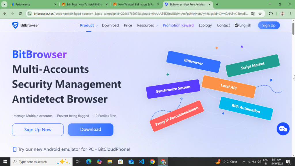 BitBrowser Offical Website 