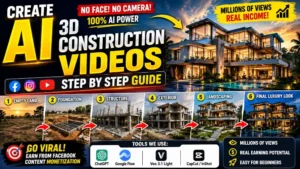 How I Create Viral AI Construction Videos Using ChatGPT & Veo 3 (Millions of Views)